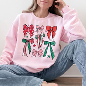 Christmas Bows Tee/Crewneck