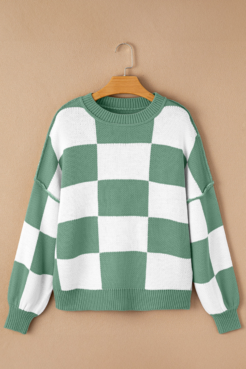 Fan Zone Check Sweater - PREORDER