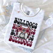 Starry Eyed Bulldog School Spirit Tee/Sweatshirt