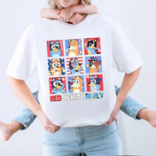 Red, White and Bluey Graphic