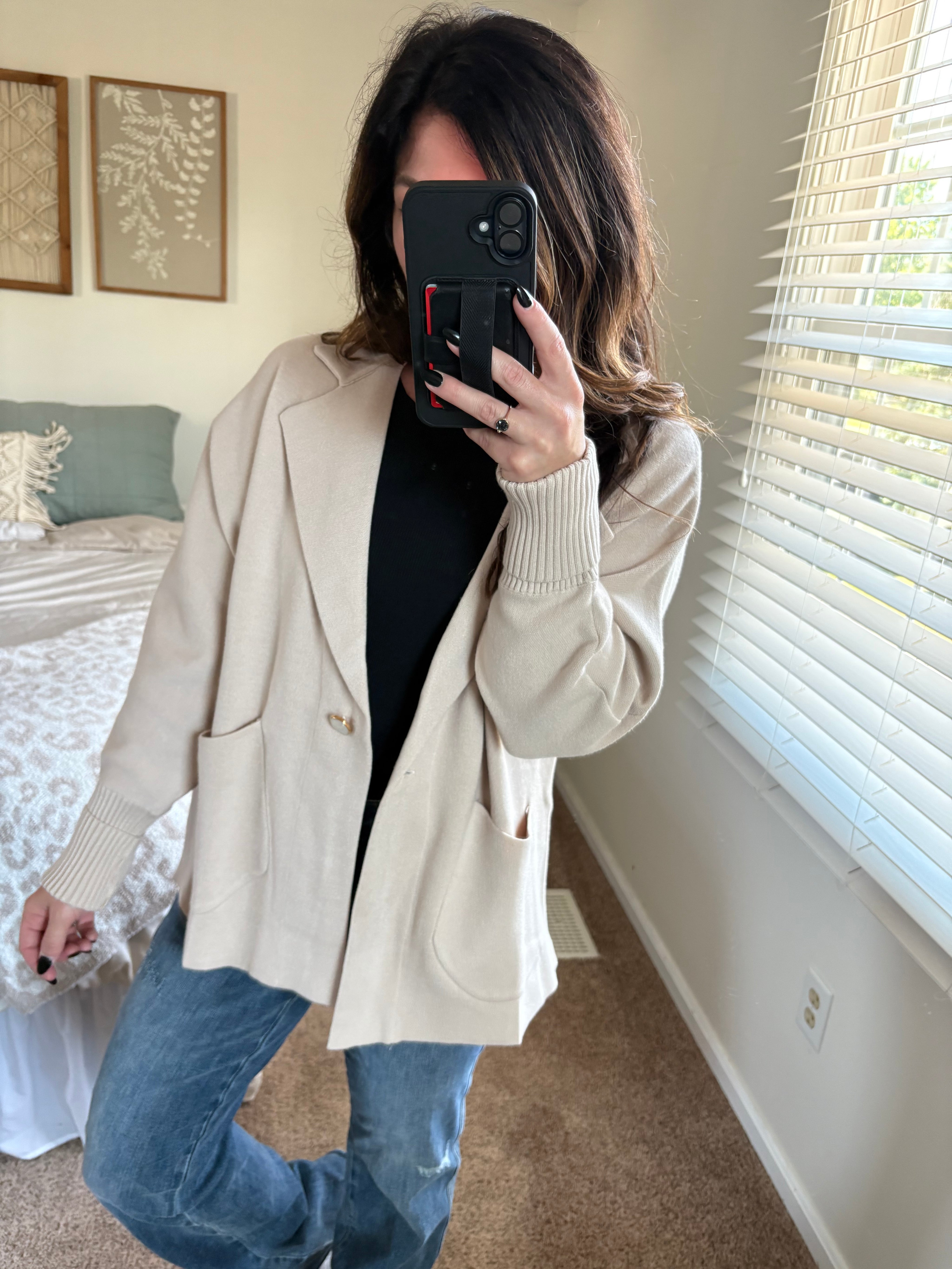 Everyday Edge Knit Blazer