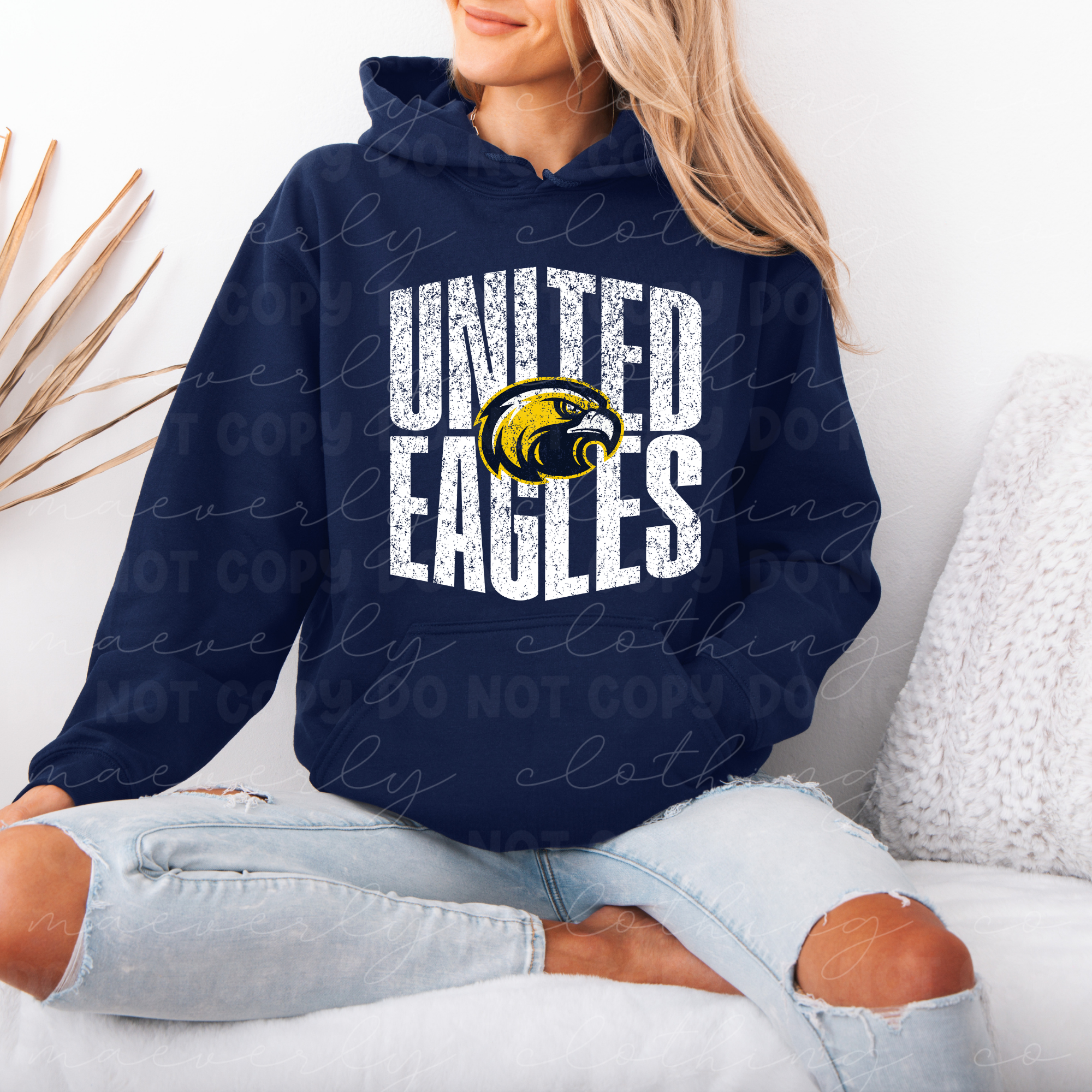 United Eagle Victory Block Graphic