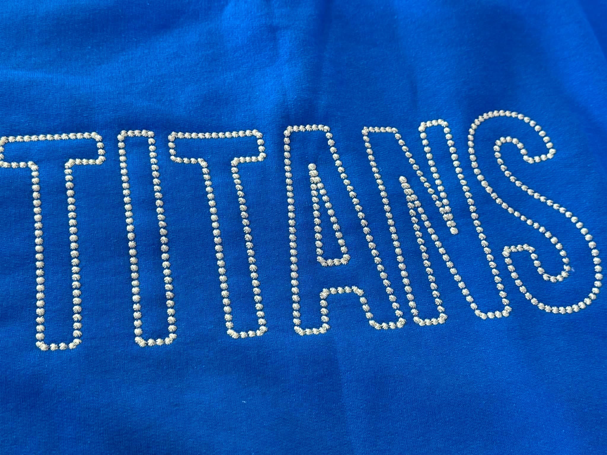 Custom Dot Embroidery Spiritwear PREORDER