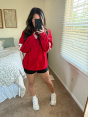Game Day Stripe Pullover PREORDER