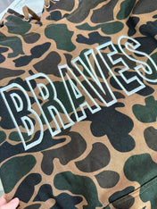 Custom Embroidered Duck Camo Hoodie PREORDER