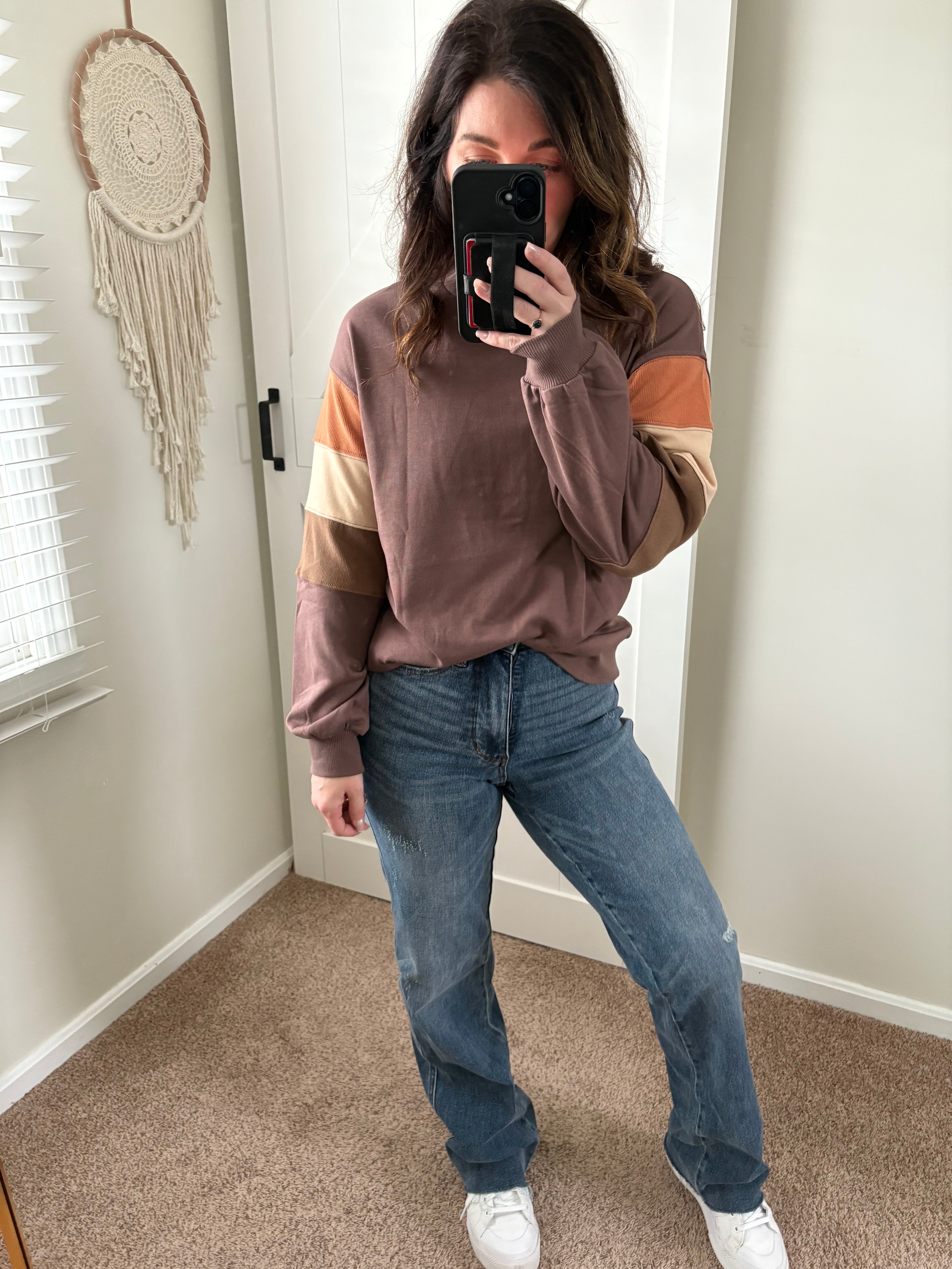 Autumn Block Vibe Pullover Preorder