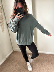 Waffle Worn-In Pullover PREORDER