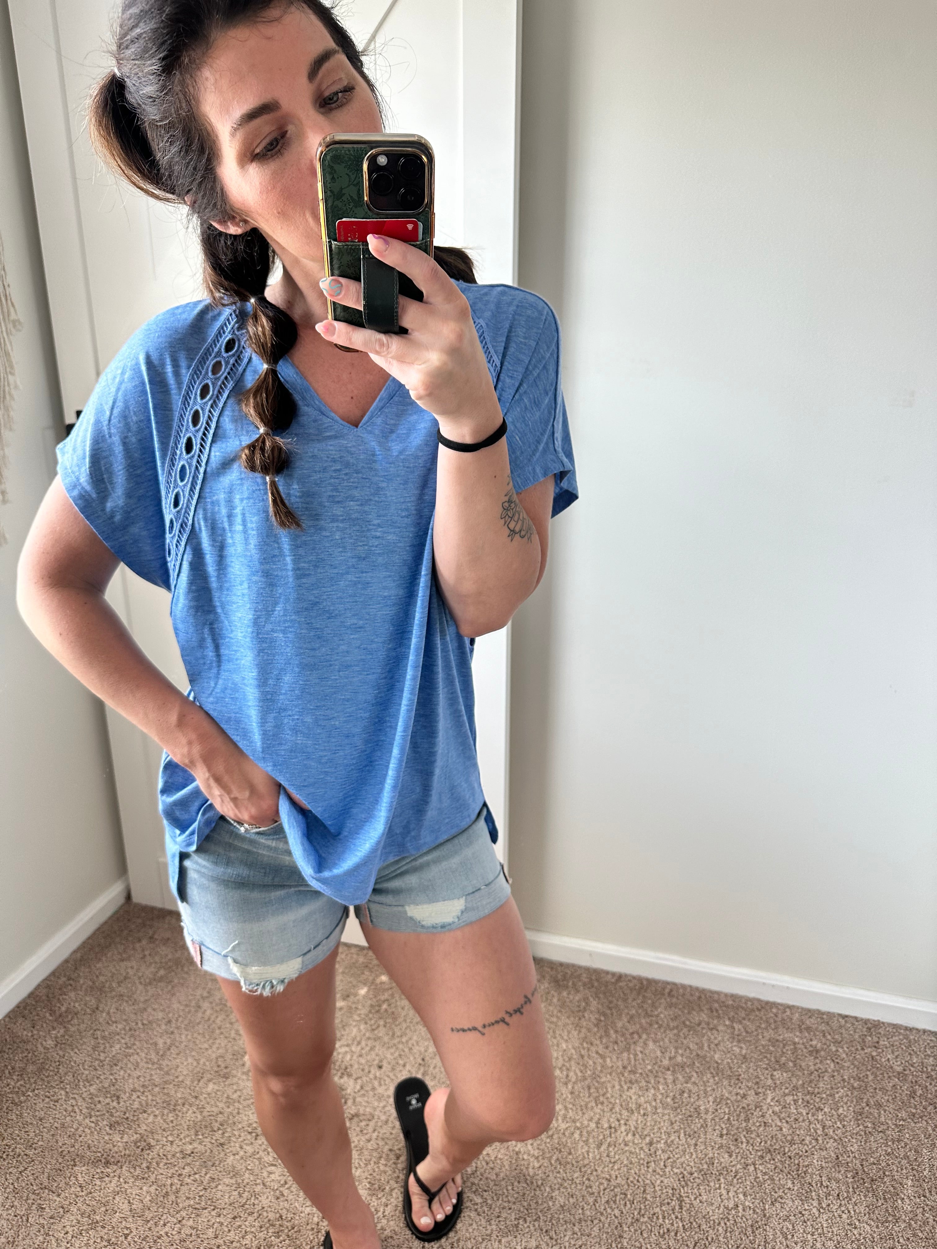 Close To You V Neck Top - PREORDER