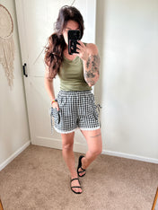 Picnic Pocket Gingham Shorts PREORDER