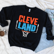 Cavs Hoops Tee/Crewneck Sweatshirt