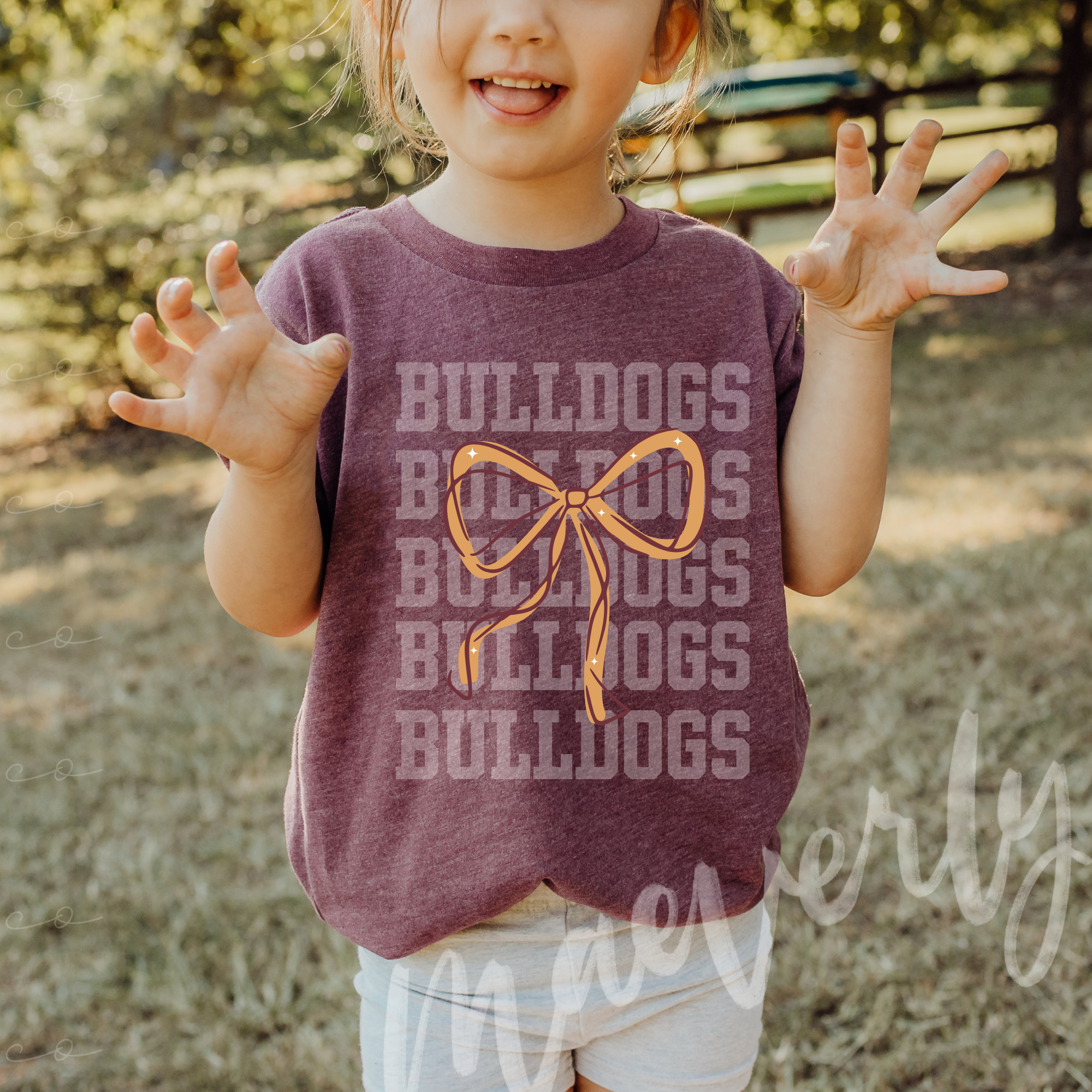 The Varsity Bow || Stow Bulldogs Graphic