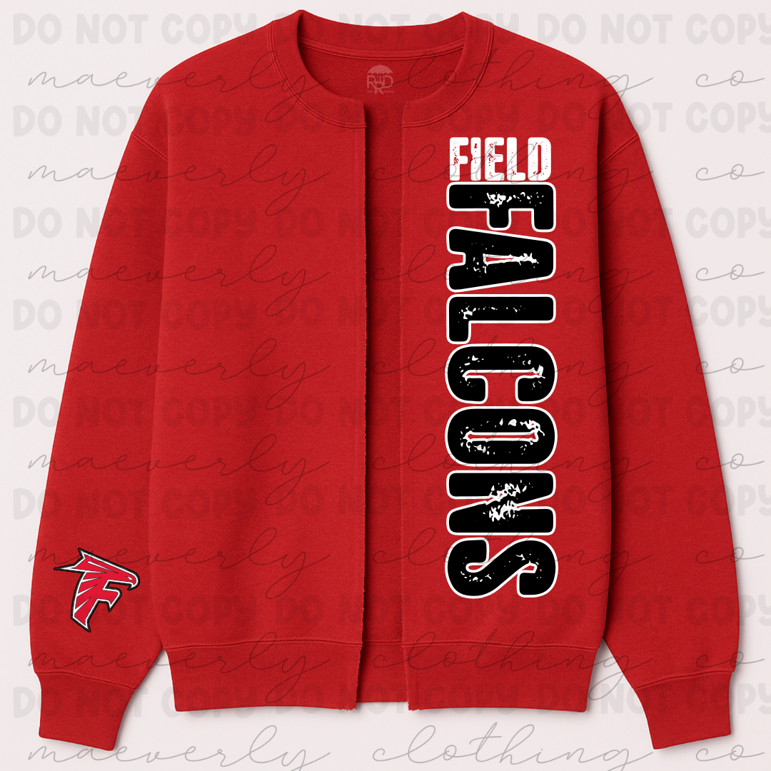 Custom Sweatshirt Cardigan Preorder