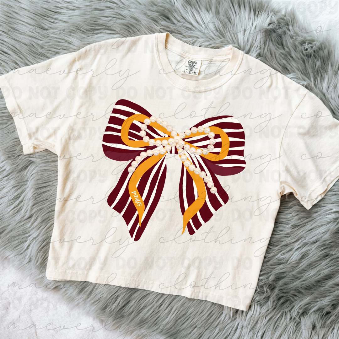 Southeast Pirates Stacked Bow Tee/Crewneck