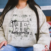 Holy Family Spirit Bloom Tee/Crewneck