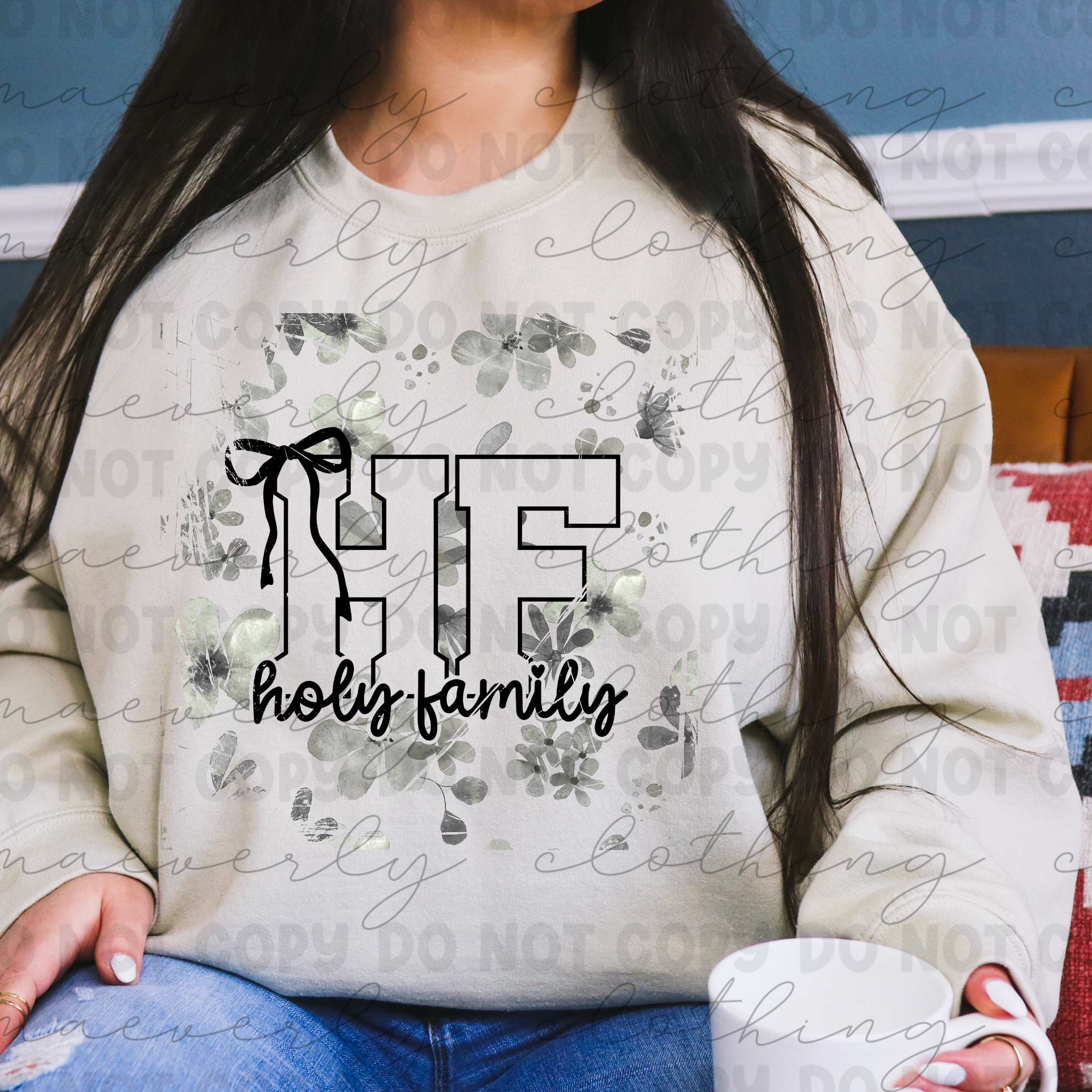 Holy Family Spirit Bloom Tee/Crewneck