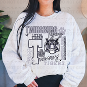 Twinsburg Tigers Pep Rally Remix Tee/Crewneck
