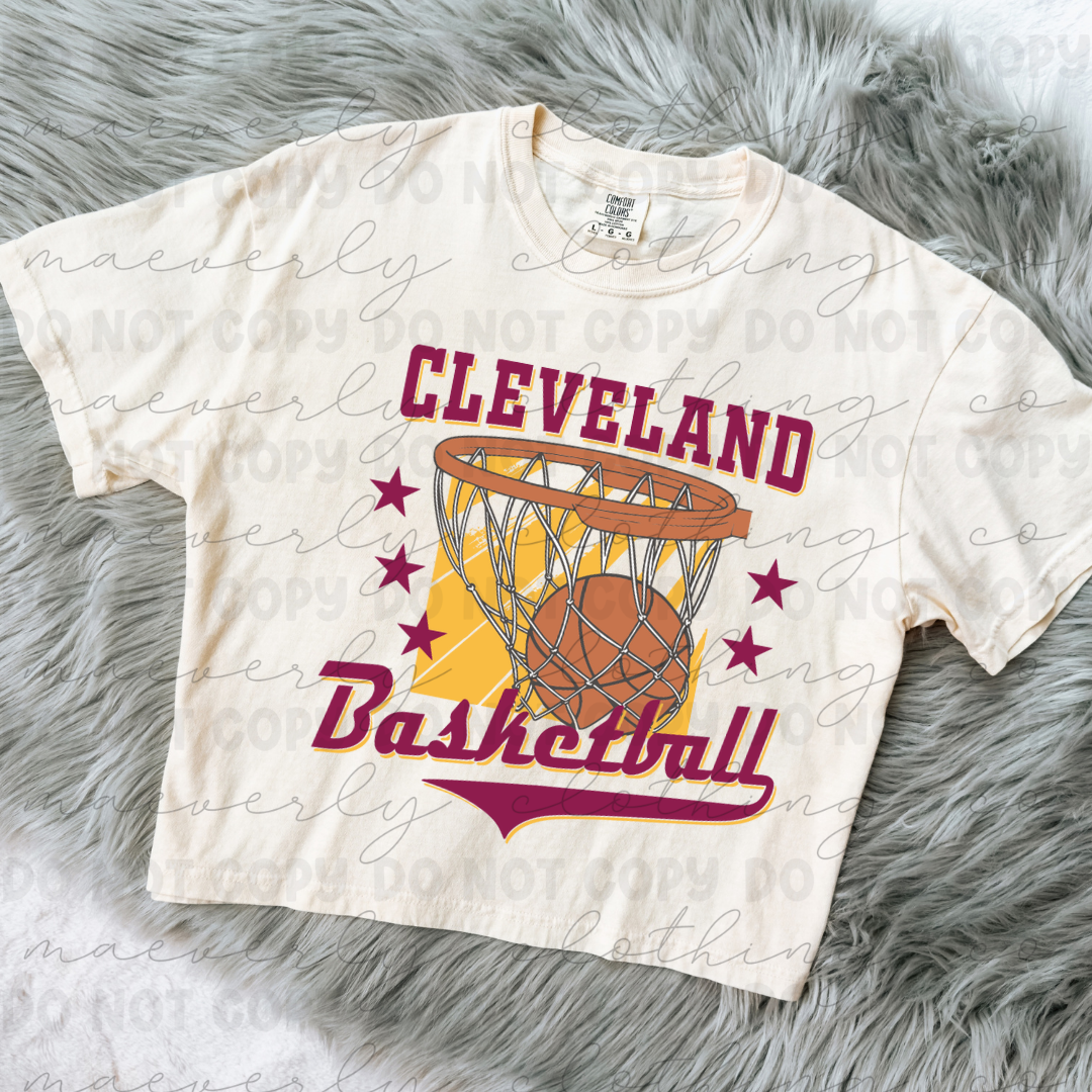 Cleveland Basketball Tee/Crewneck