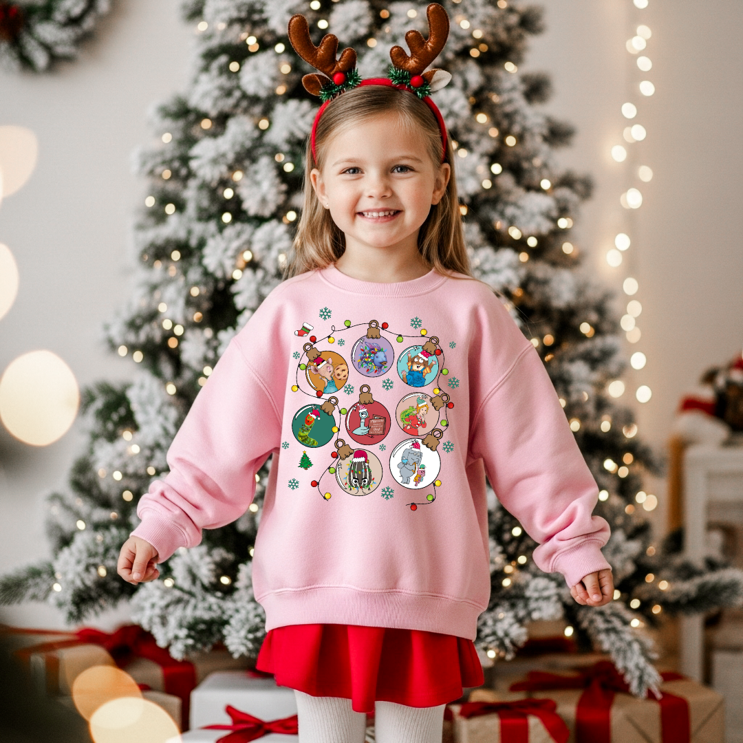 Neon Merry Christmas Tee/Crewneck