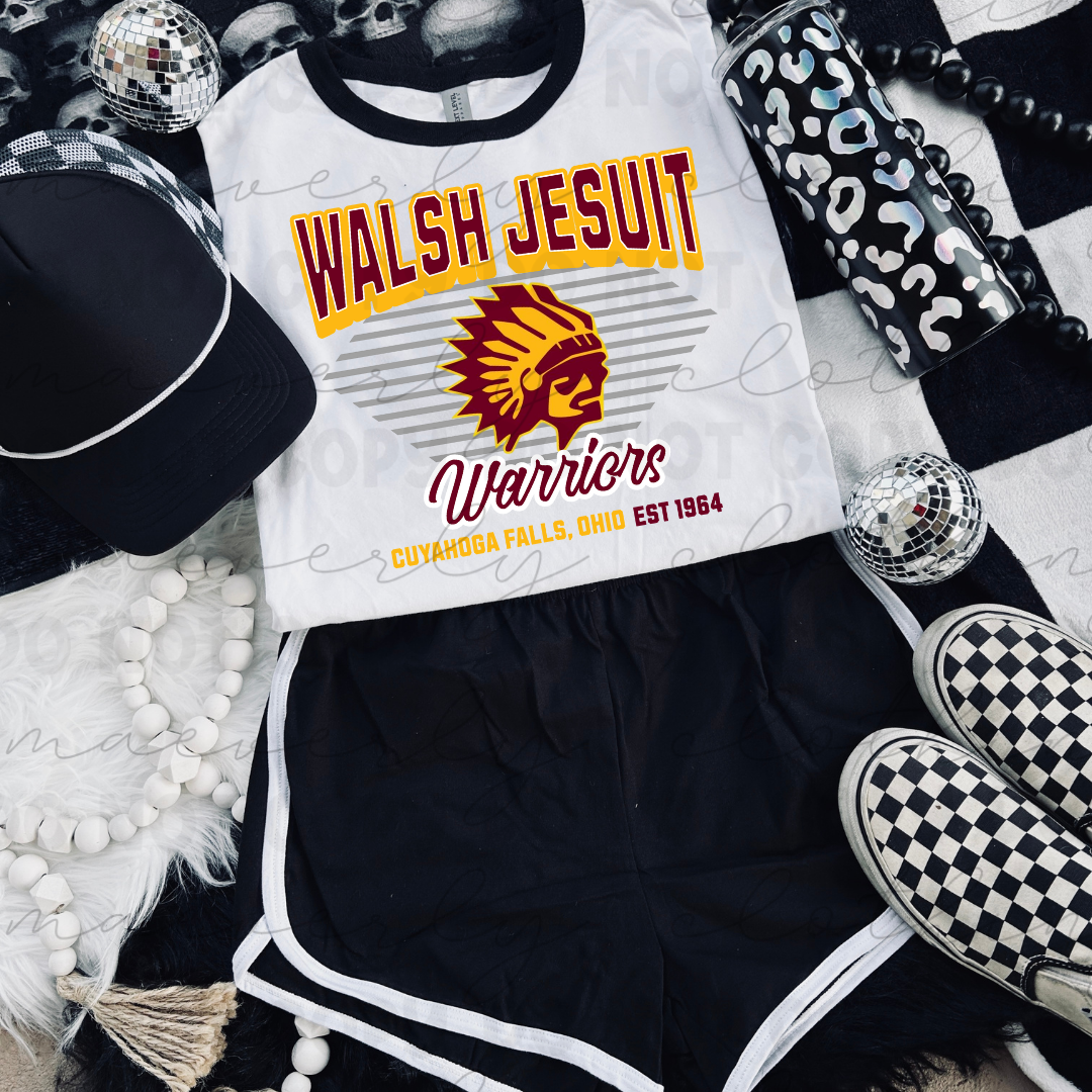 Walsh Warriors Hometown Hype Tee/Crewneck