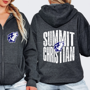 Summit Christian Victory Block Full Zip Hoodie