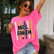 Custom Teacher Back to School Graphic