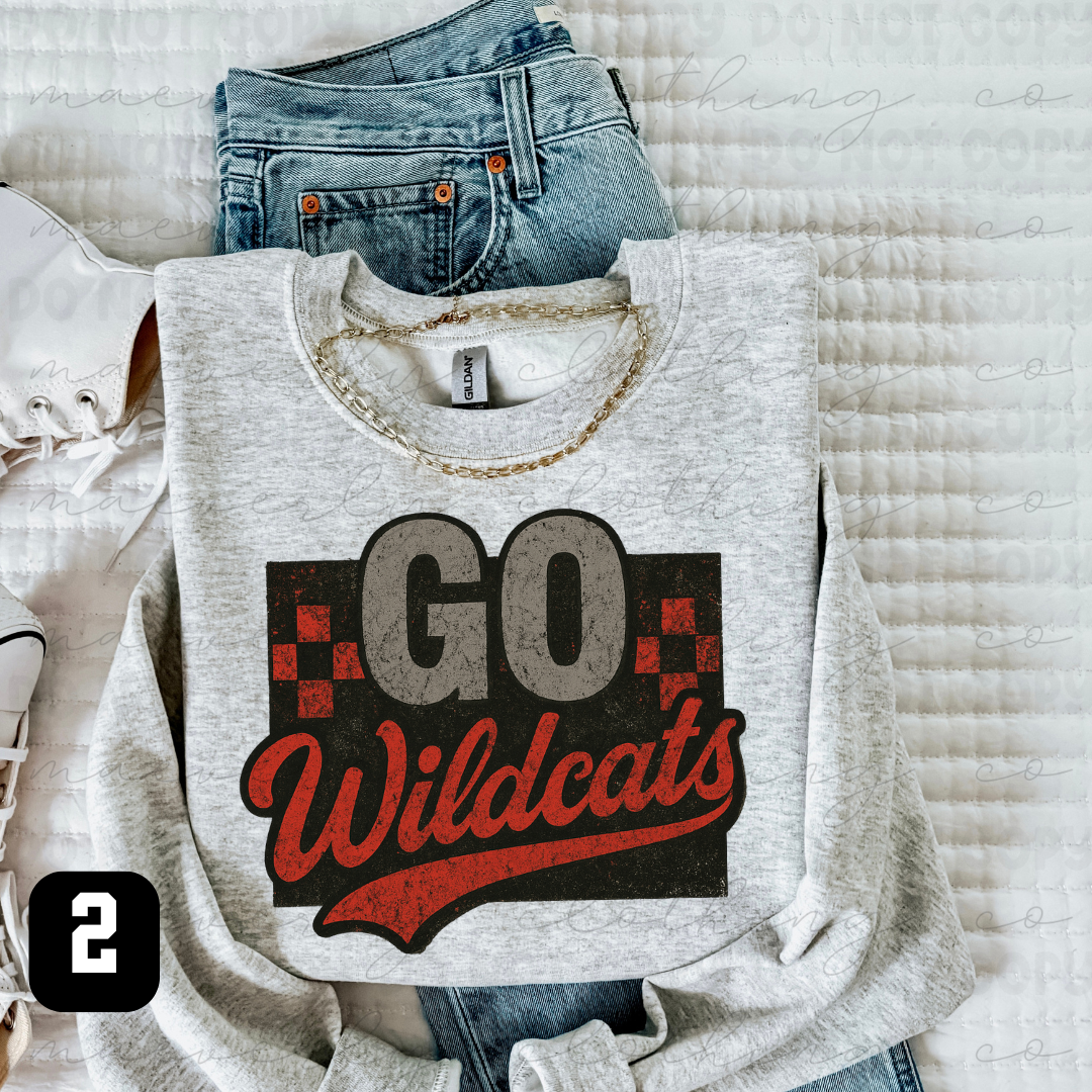 Retro New London Wildcats Spiritwear - Preorder