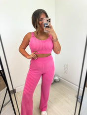 2 Piece Ribbed Hacci Cozy Set - PREORDER