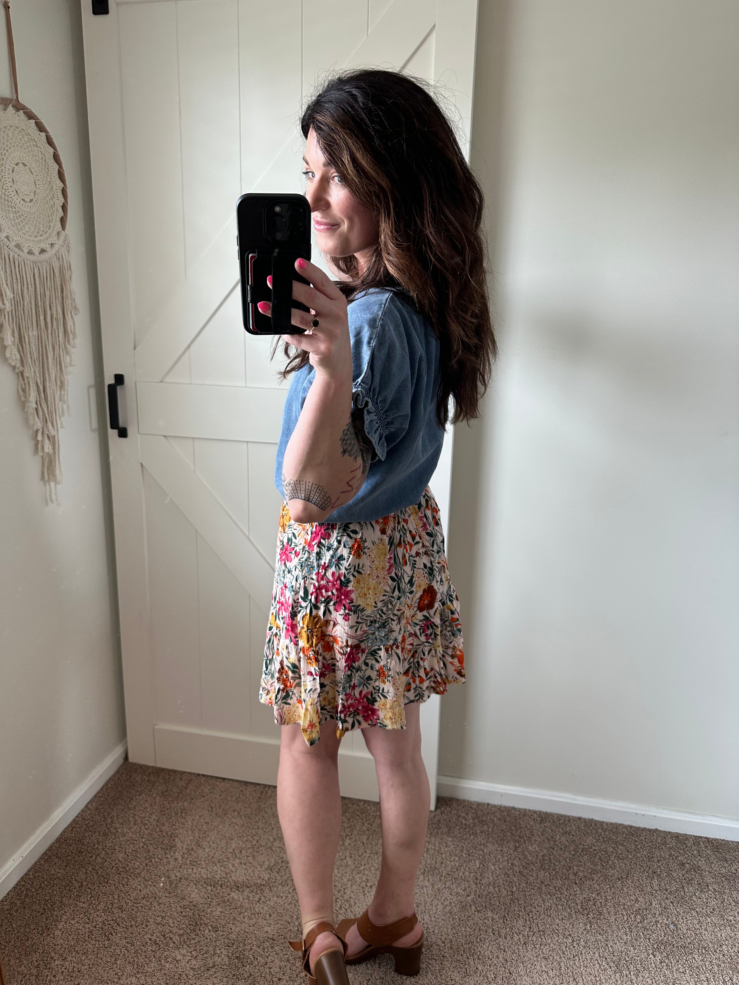 Everyday Ease Denim Top Preorder