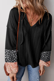 Heartstopper Floral Sleeve Blouse