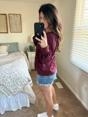 Chill Out Waffle Knit Top PREORDER