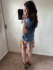 Everyday Ease Denim Top Preorder