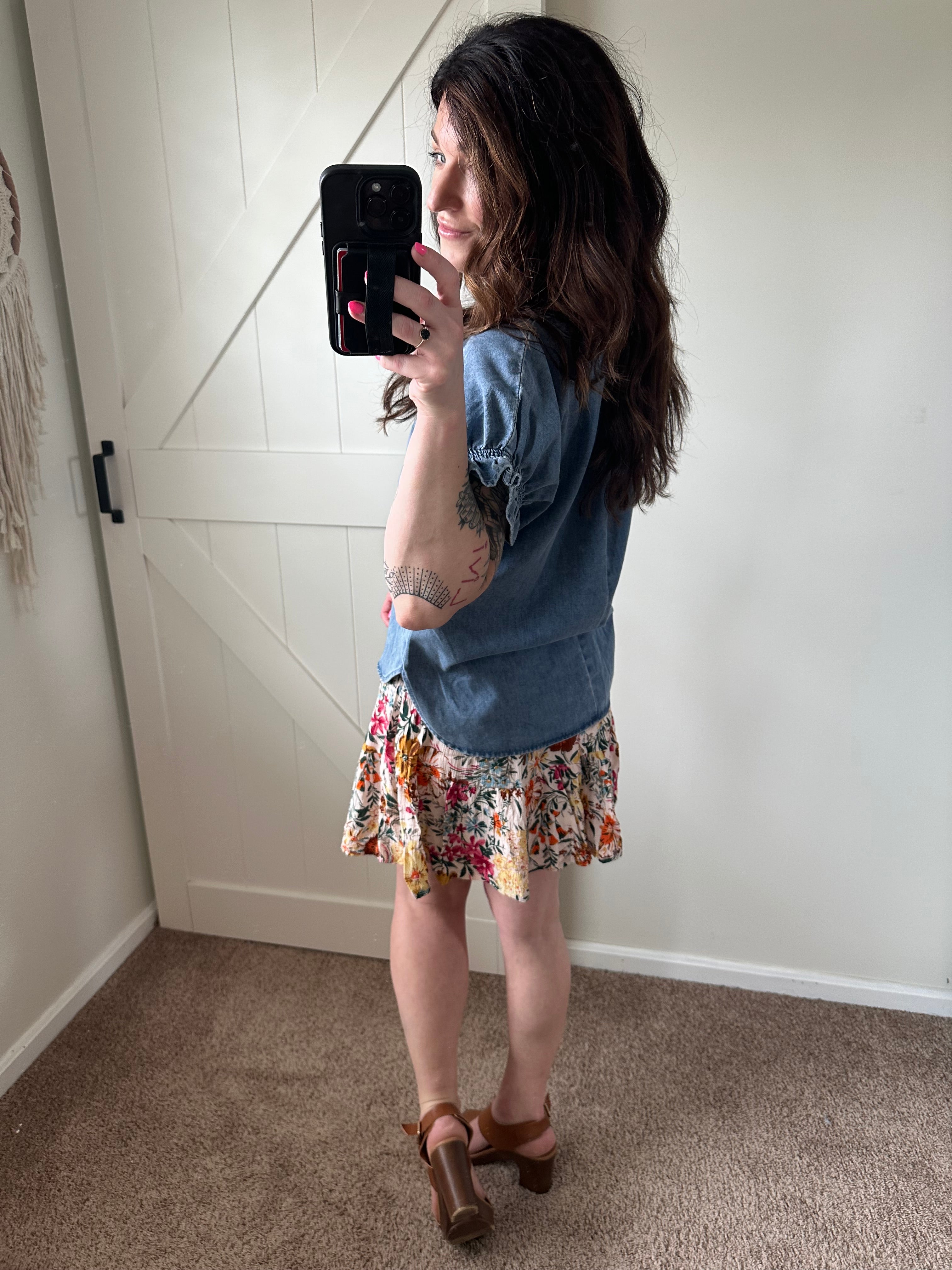 Everyday Ease Denim Top Preorder
