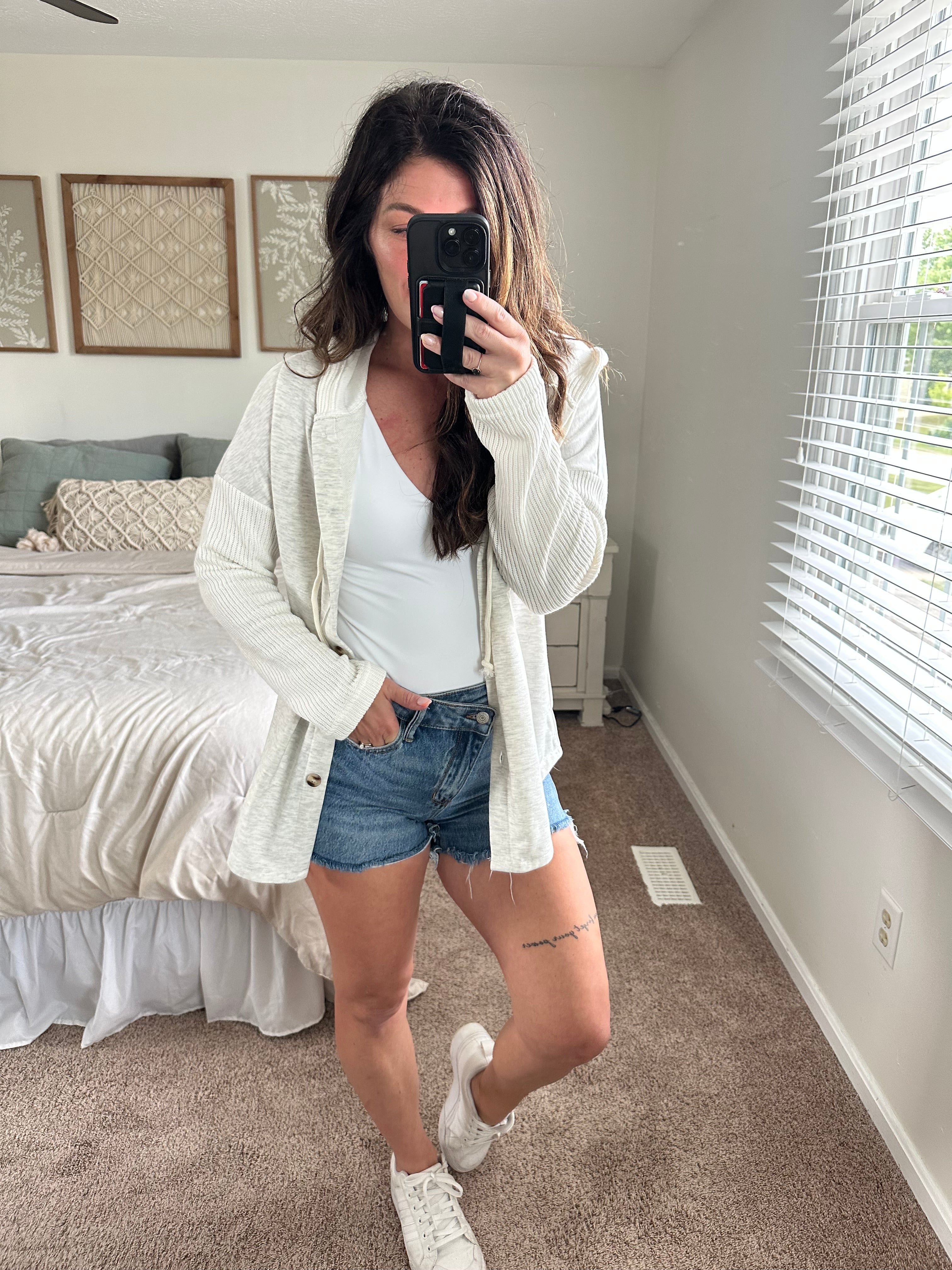 Effortless Days Hooded Cardigan - PREORDER