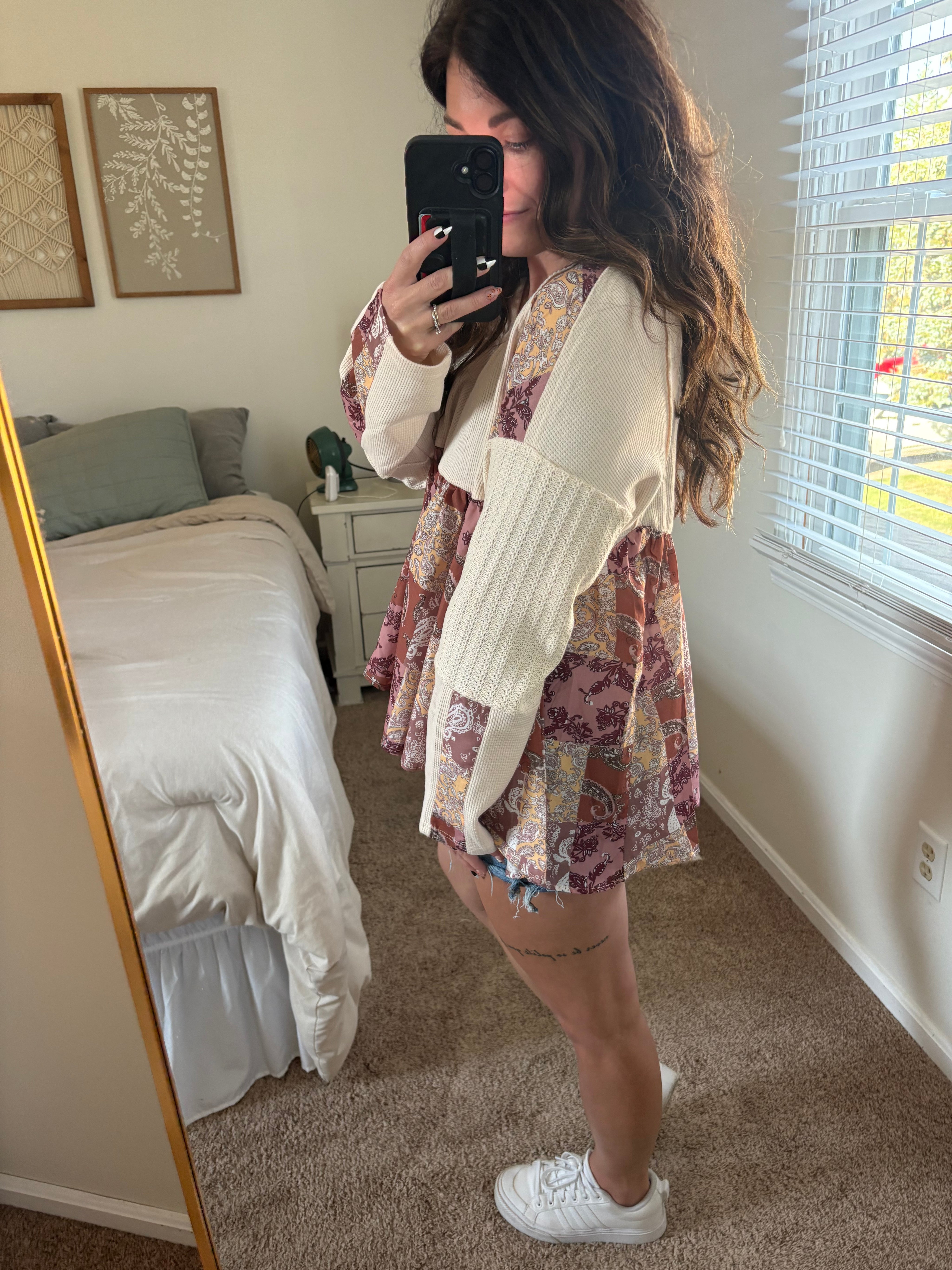 Boho Patchwork Vibes Top PREORDER