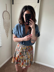 Everyday Ease Denim Top Preorder