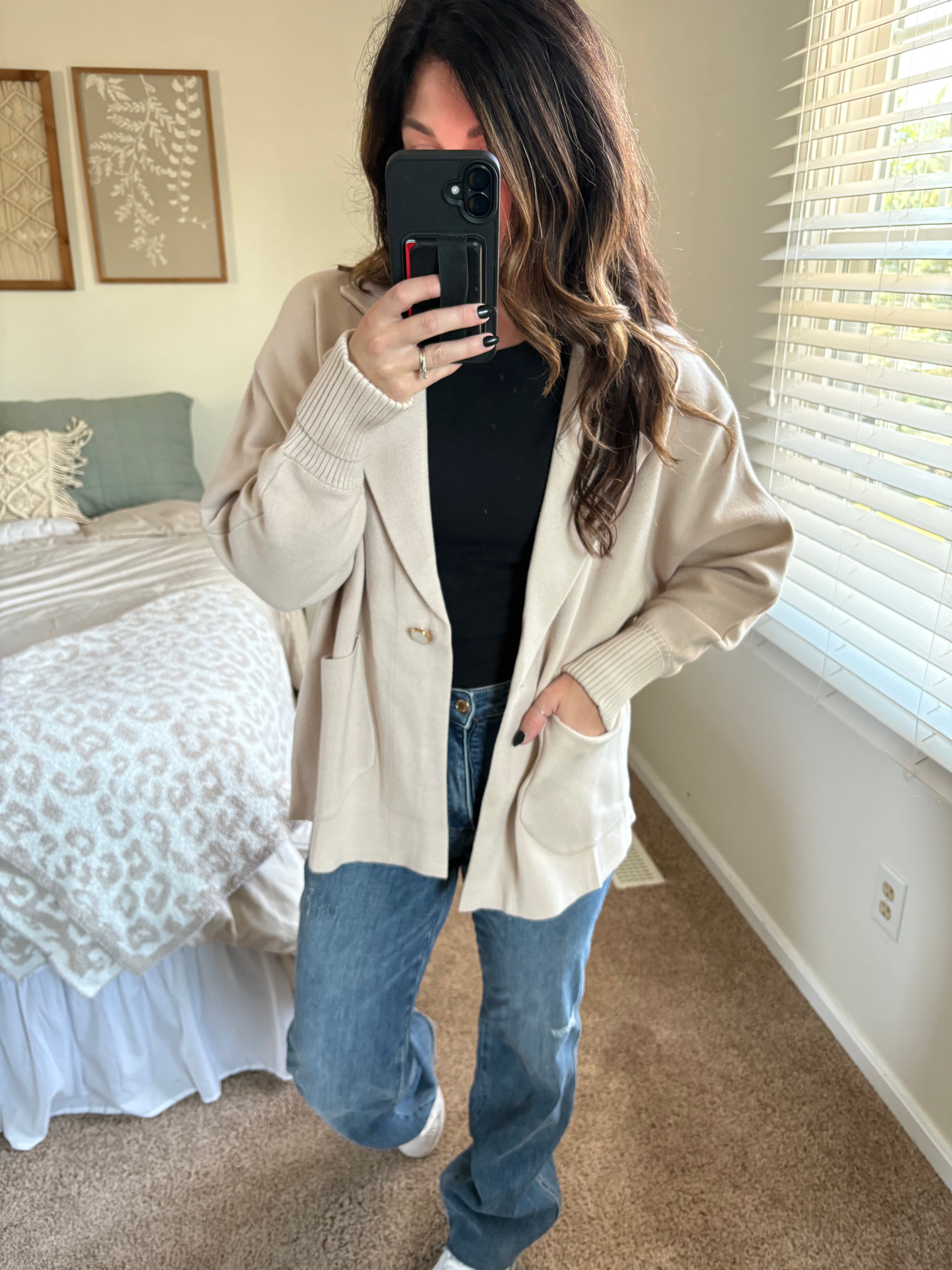 Everyday Edge Knit Blazer