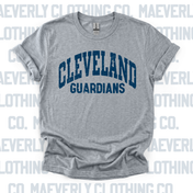 Vintage Varsity Name || Cleveland Guardians