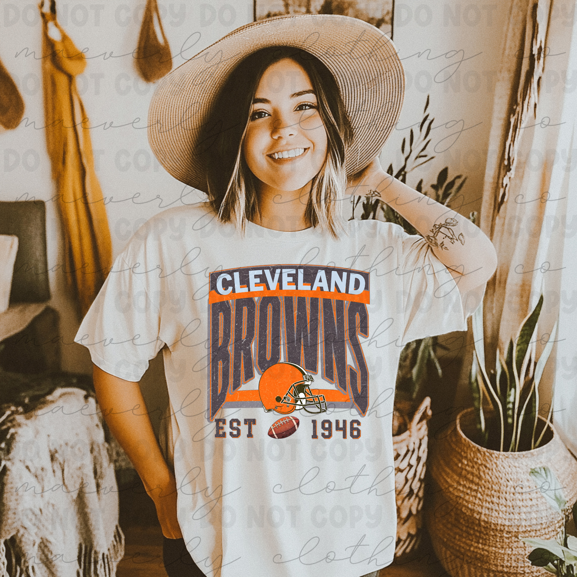 Vintage Browns Tee/Crewneck