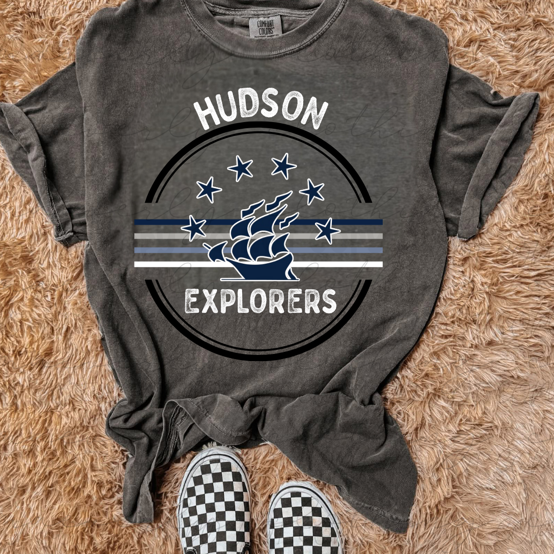 Hudson Explorers All-Star Circle Tee/Crewneck