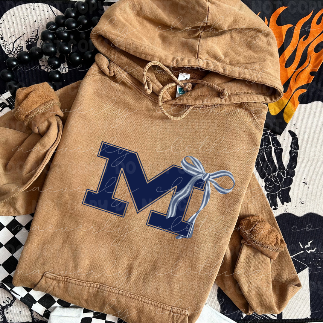 McDonald Blue Devils Big Logo Tee/Crewneck