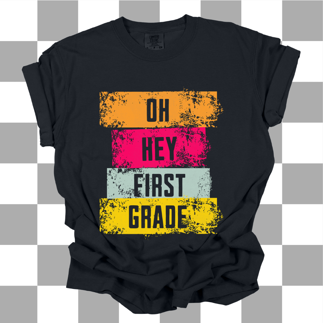 Oh Hey Grade Tee/Crewneck