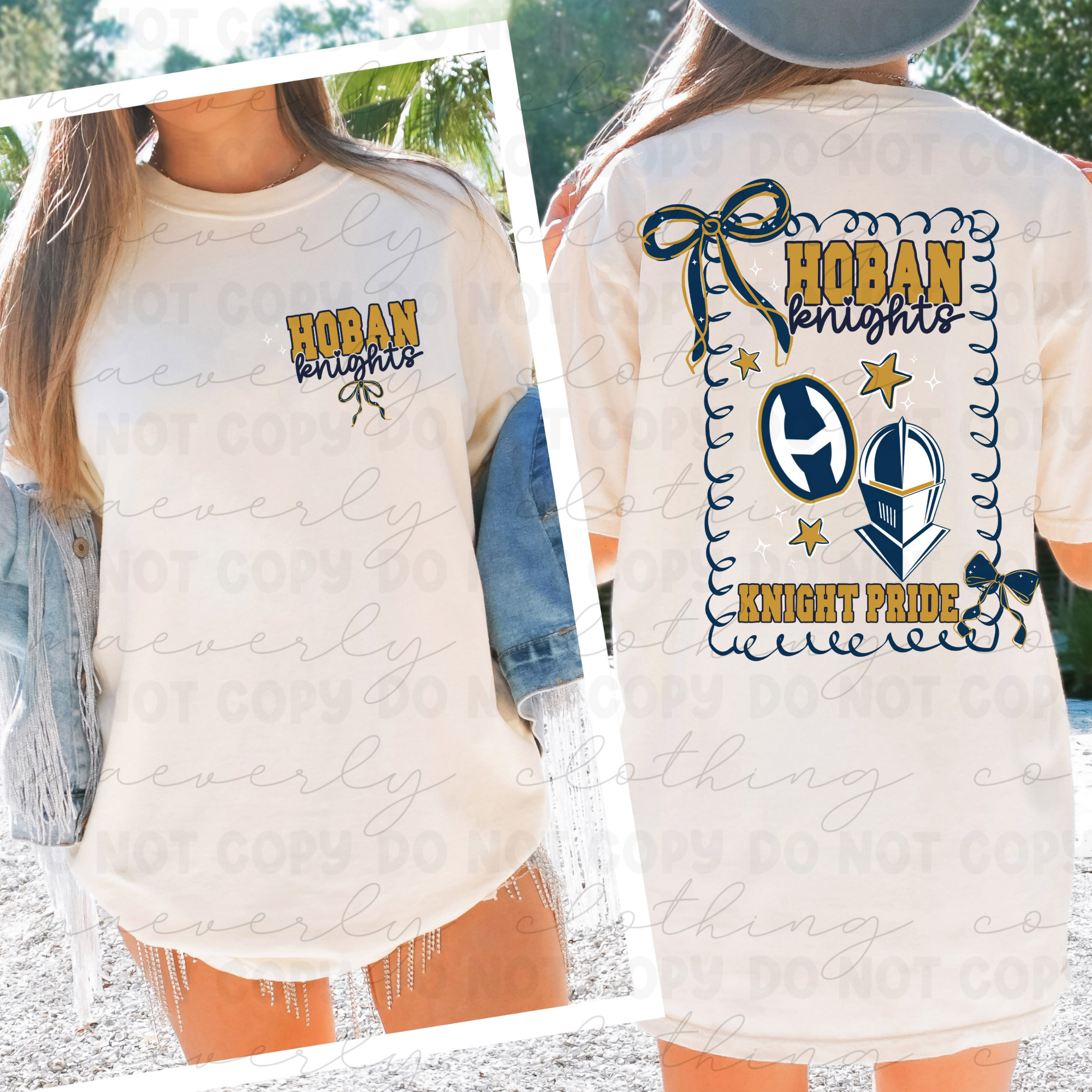 Hoban Knights Coquette Spiritwear Graphic Preorder