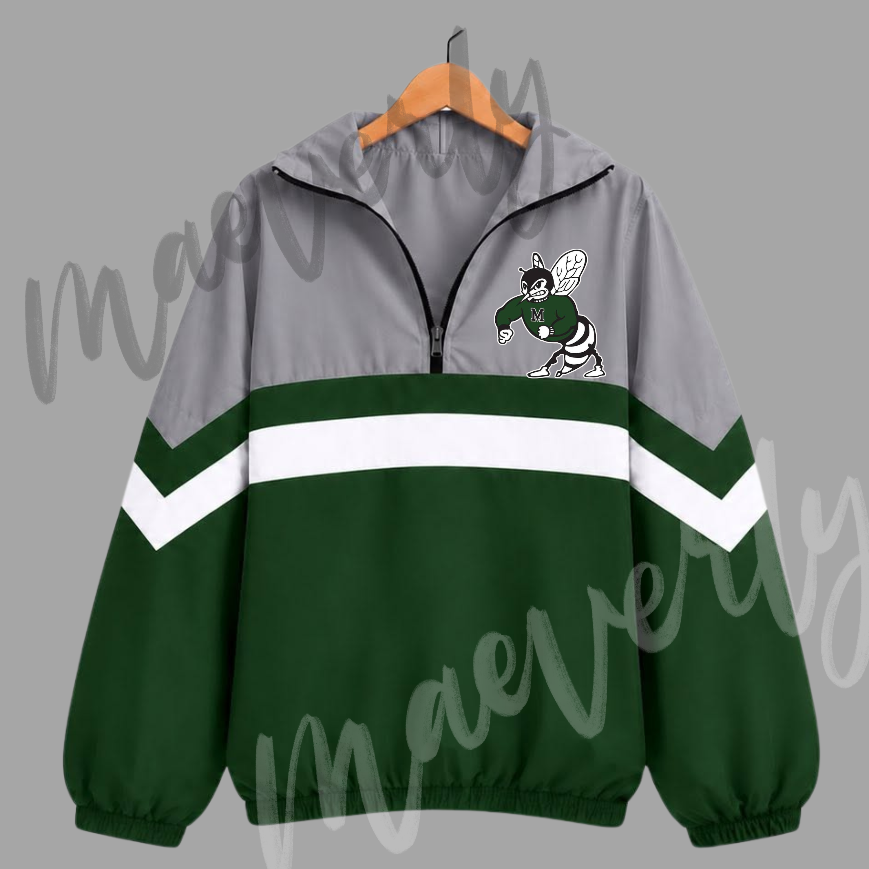 The Varsity Club Quarter Zip - Malvern Hornets Option 3 [ETA 5-6.5 weeks]