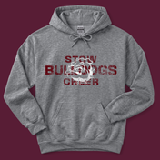 Distressed and Layered Cheer Graphic || Stow Cheer Fundraiser