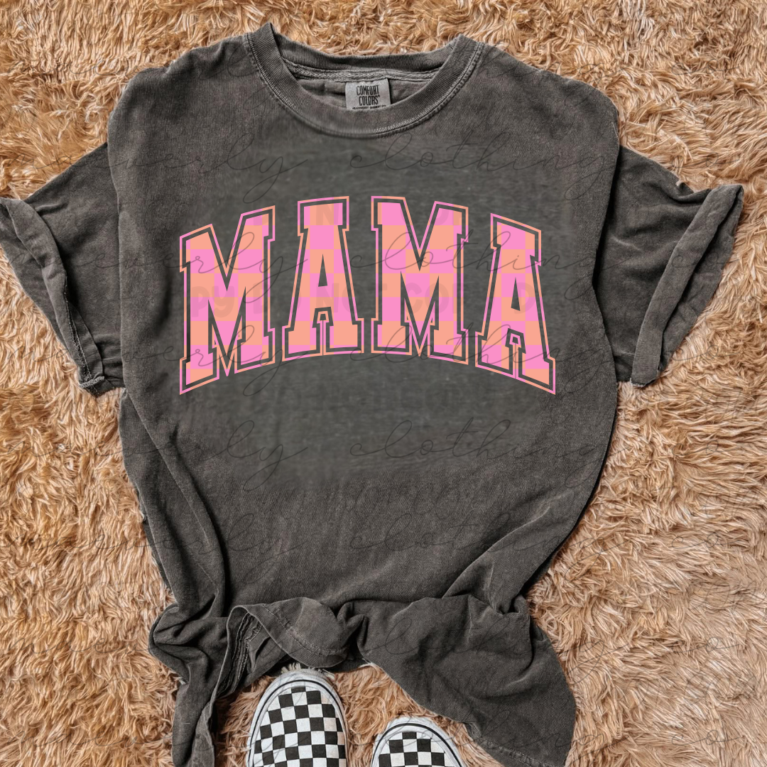 Personalized Checkered Tee/Crewneck