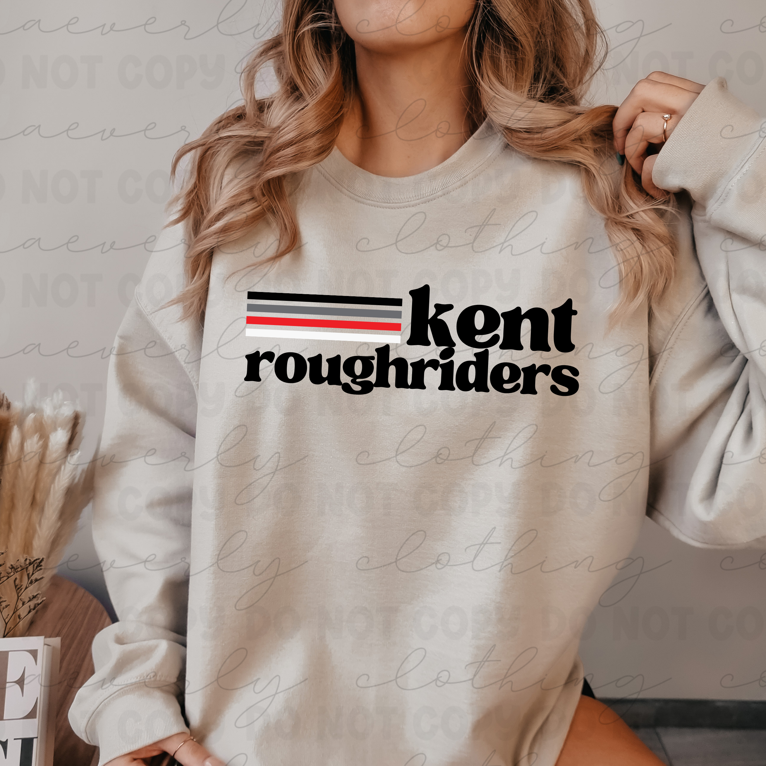 Kent Roughriders Cutesy Tee/Crewneck