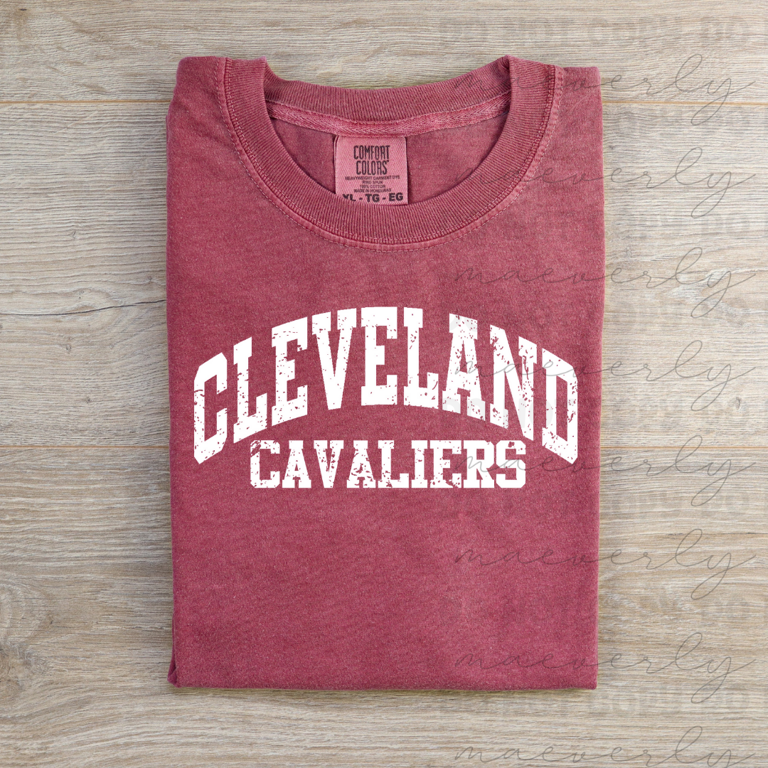 Vintage Cleveland Basketball Tee/Crewneck
