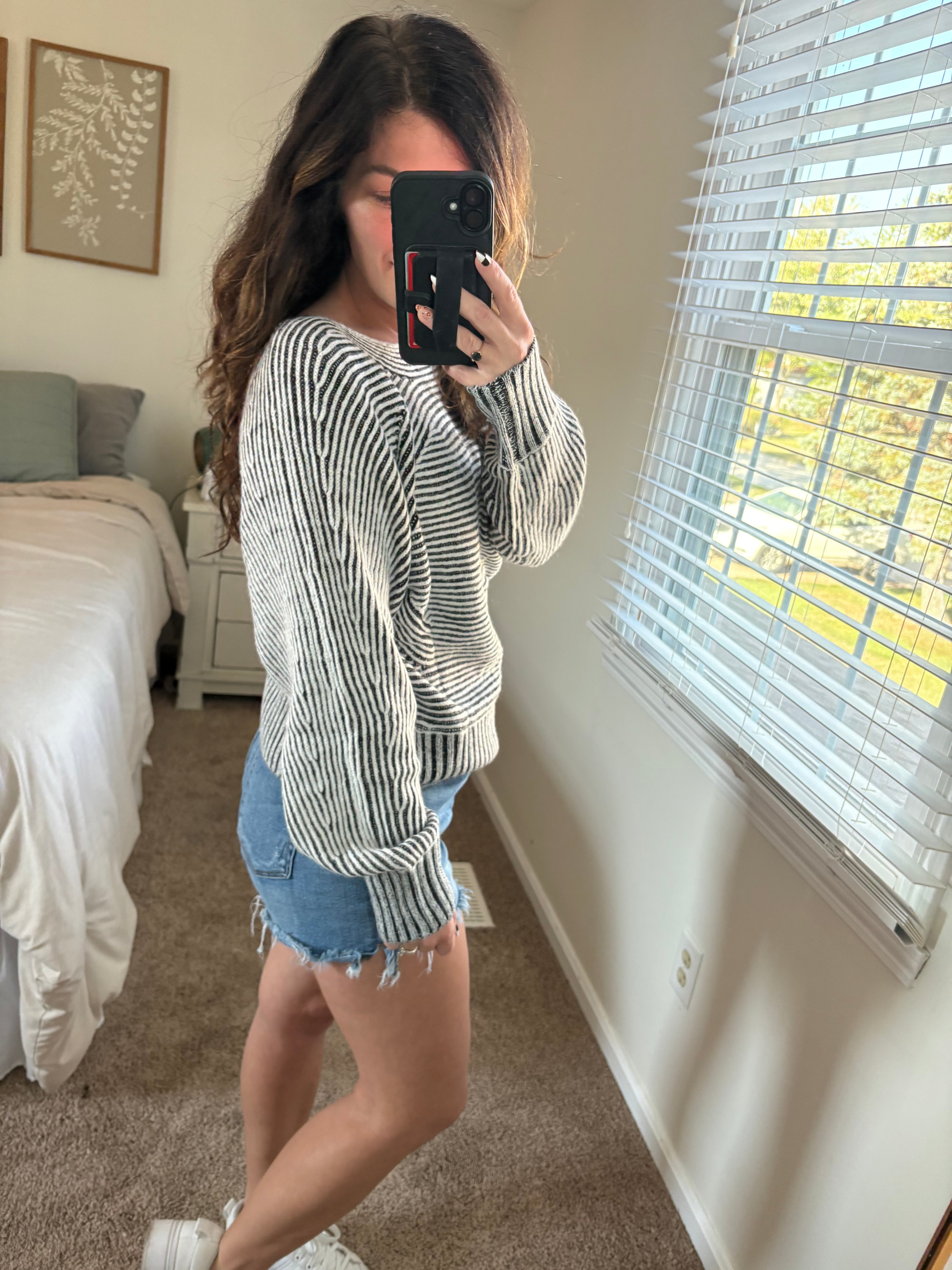 Weekend Stroll Striped Sweater PREORDER