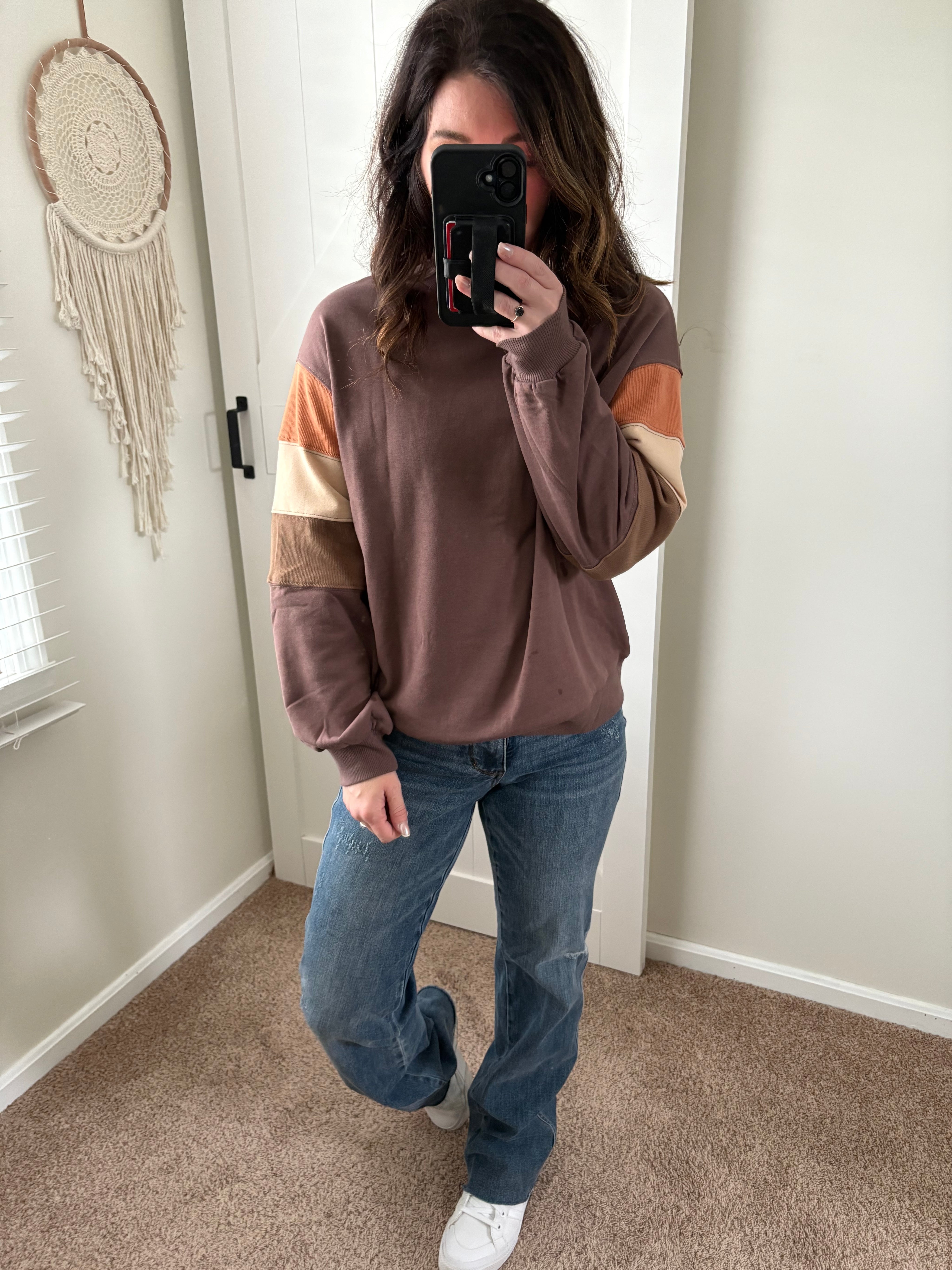 Autumn Block Vibe Pullover Preorder