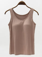 ALL SIZES Wide Strap Tank with Built-Bra - PREORDER